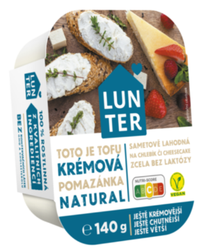 Krémová pomazánka Natural 140g Lunter